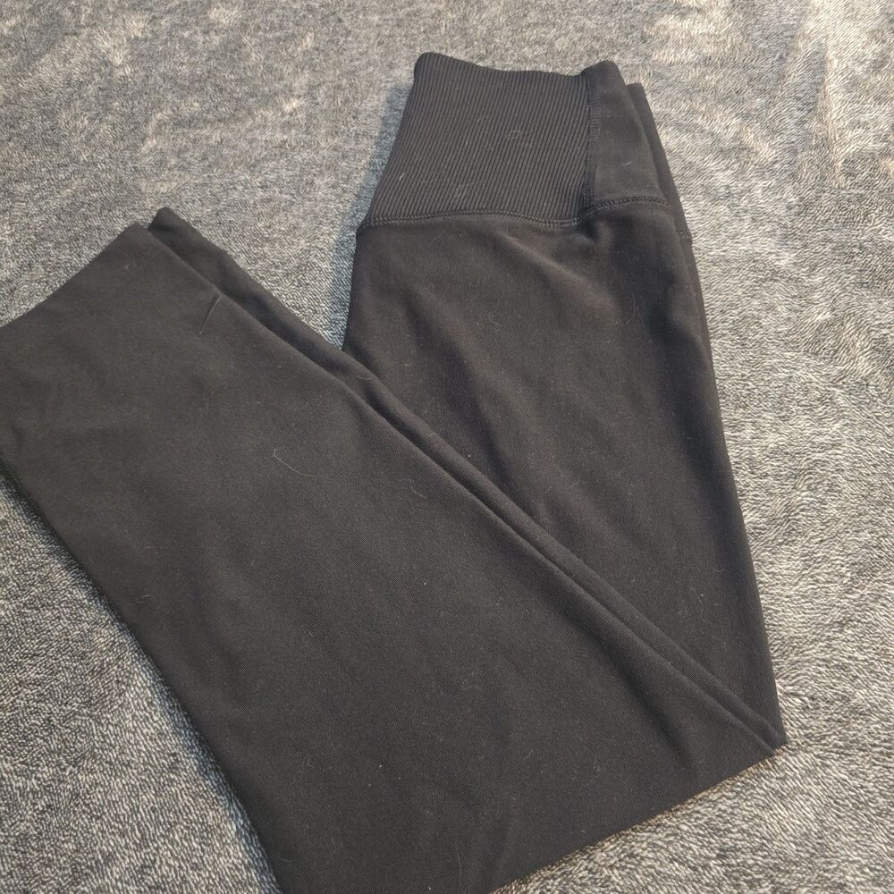 Nike Dri Fit Women's Small Black Capri Leggings Cropped Running Pants